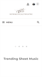 Mobile Screenshot of newmusicaltheatre.com